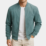 Adrian | Premium Wildleder Bomberjacke
