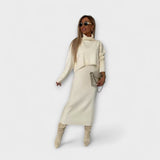Solange - Kleid mit passendem Rollkragen-Set