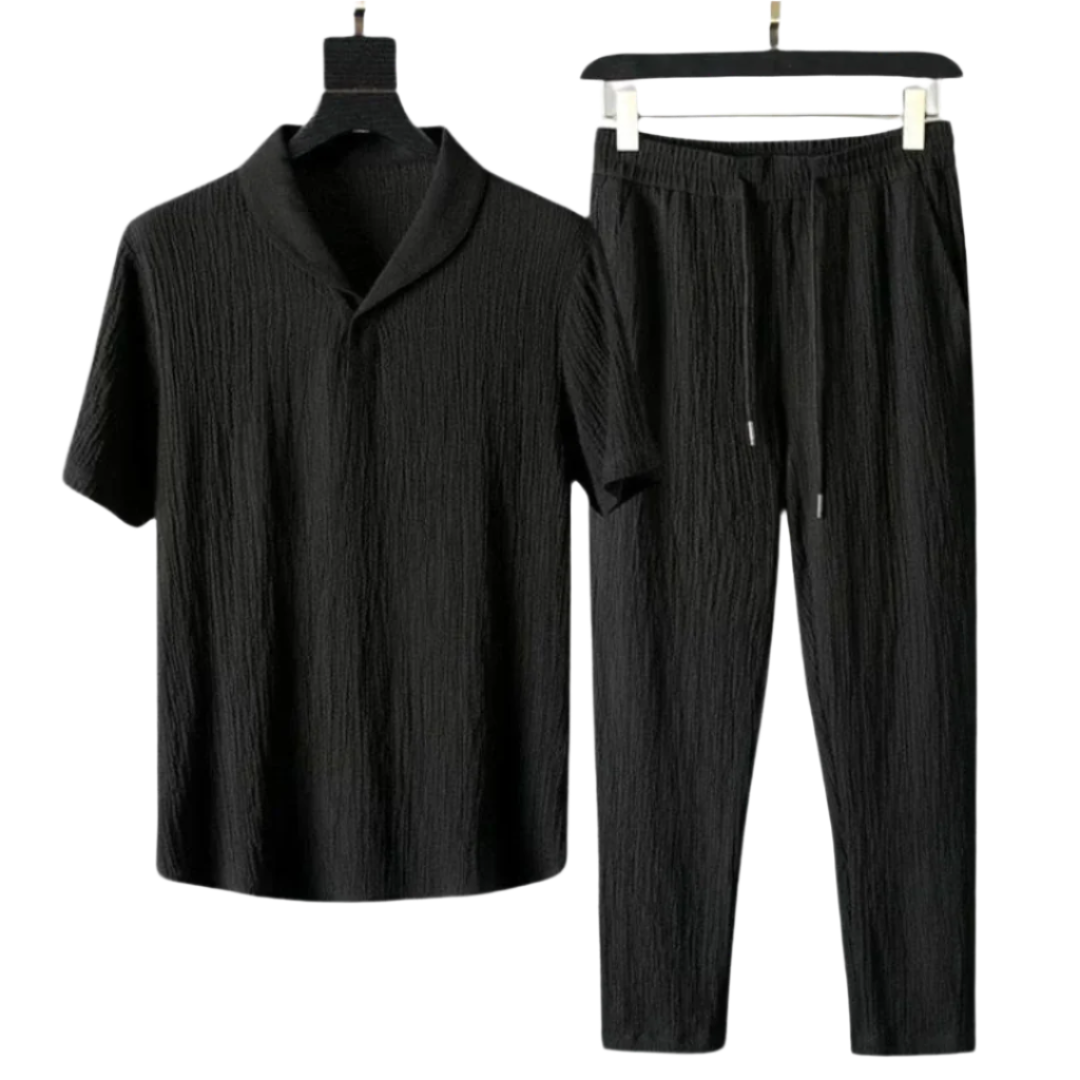 Justin | Polo und Baumwollhose
