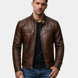 Bastien | Vintage-Lederjacke