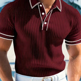 Florent | Elegantes Poloshirt mit kurzen Ärmeln