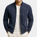 Adrian | Premium Wildleder Bomberjacke