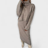 Solange - Kleid mit passendem Rollkragen-Set