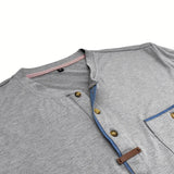 Geoffroy | Elegantes Rundhals-T-Shirt mit