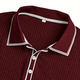 Florent | Elegantes Poloshirt mit kurzen Ärmeln