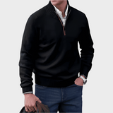 Malik | Eleganter Pullover mit Reißverschluss