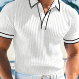 Florent | Elegantes Poloshirt mit kurzen Ärmeln