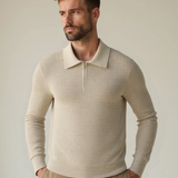David | Polo-Pullover mit Reißverschluss