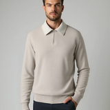 Elias | Pullover mit Stehkragen