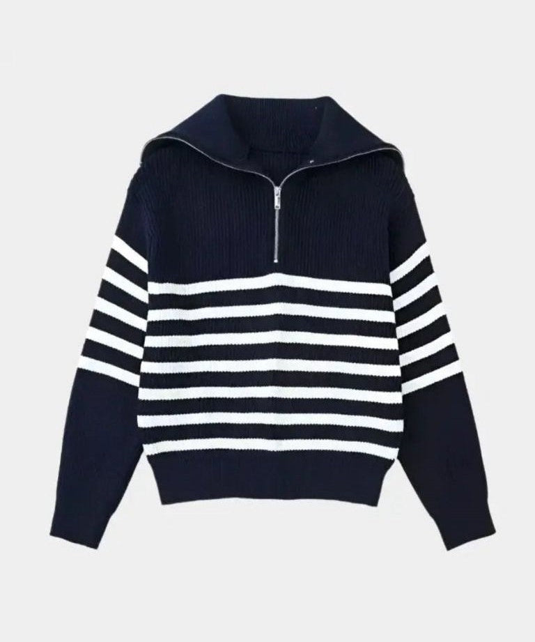 Felix | Gestreifter Strickpullover