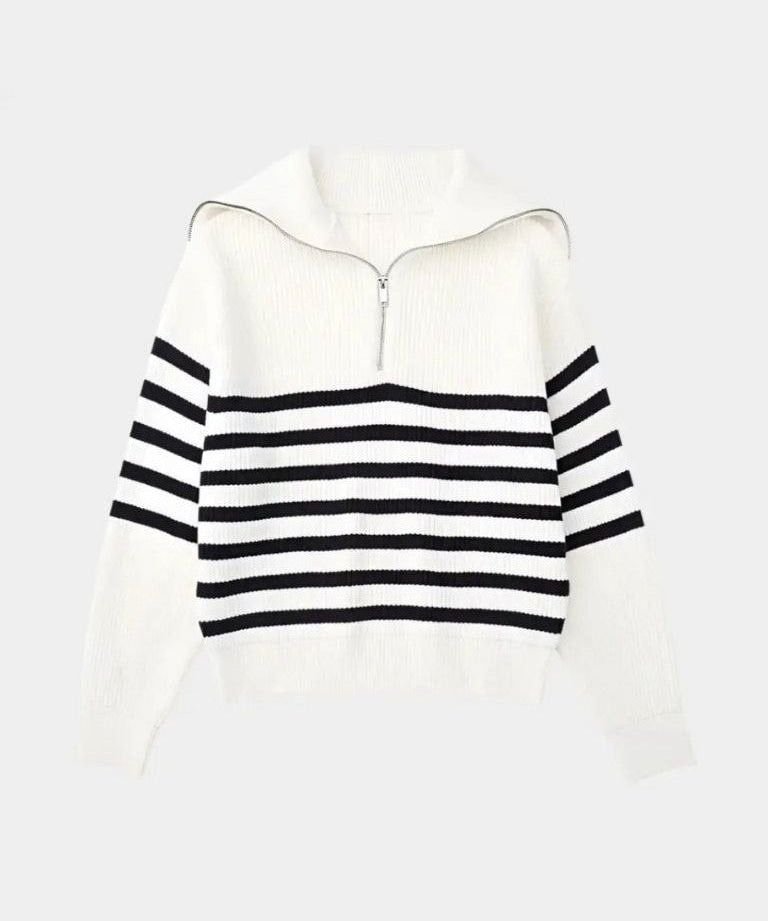 Felix | Gestreifter Strickpullover