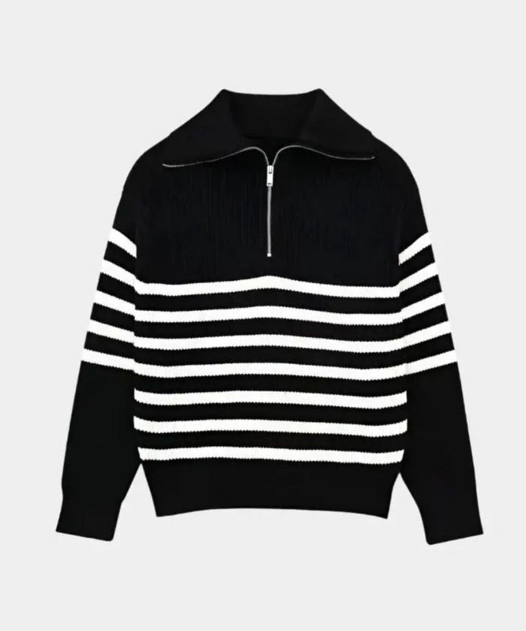 Felix | Gestreifter Strickpullover
