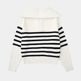 Felix | Gestreifter Strickpullover