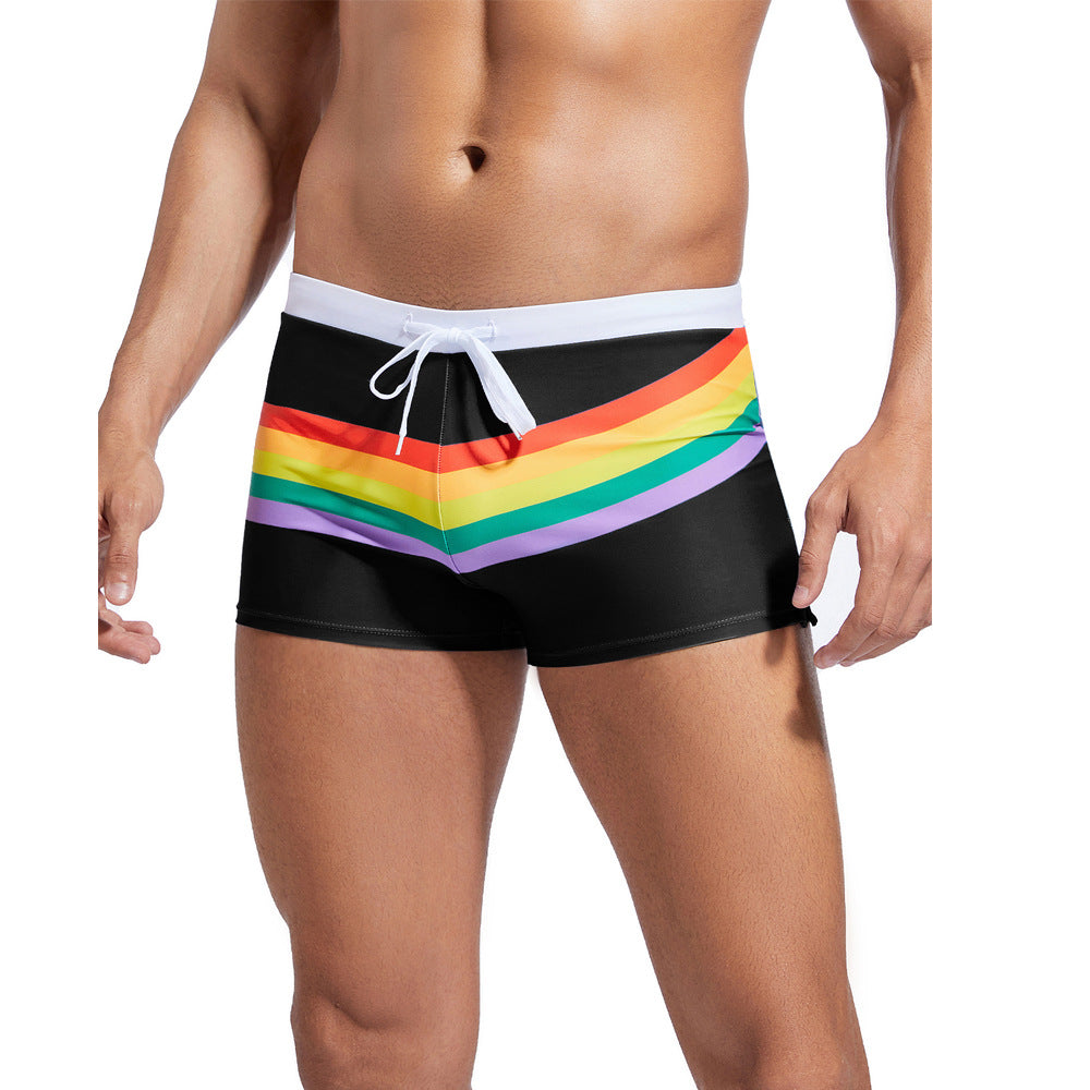 Raoul | Regenbogen Sport Badehose