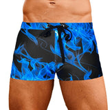 Ryan | Badehose Blaue Flamme