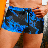 Ryan | Badehose Blaue Flamme