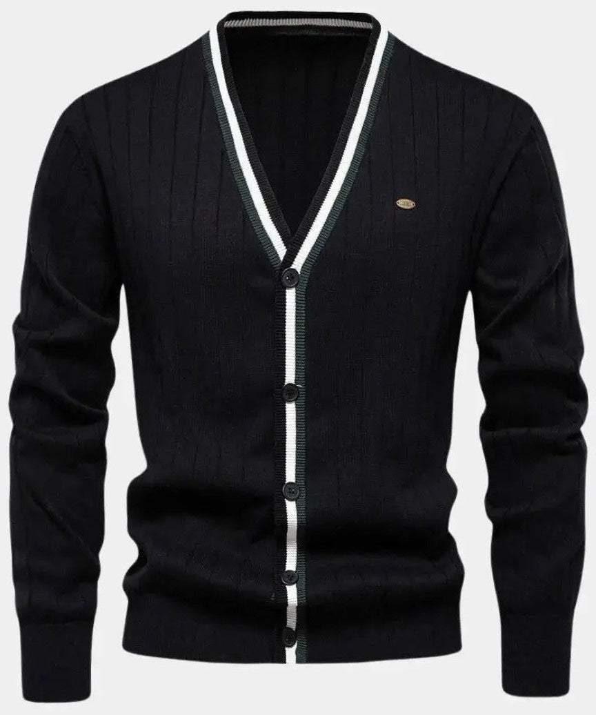 Oliver | Baumwollpullover mit Knöpfen