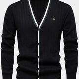 Oliver | Baumwollpullover mit Knöpfen