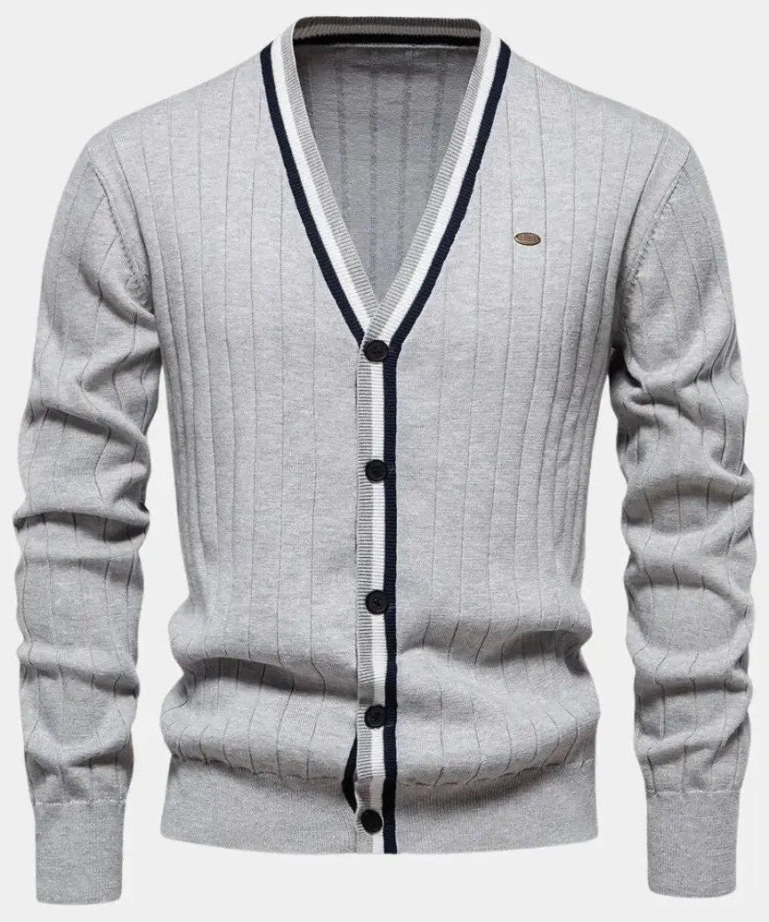 Oliver | Baumwollpullover mit Knöpfen