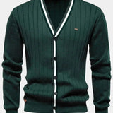Oliver | Baumwollpullover mit Knöpfen