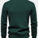 Oliver | Baumwollpullover mit Knöpfen