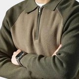Peter | Sweatshirt mit Reißverschluss und