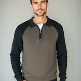 Peter | Sweatshirt mit Reißverschluss und