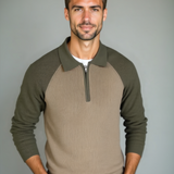 Peter | Sweatshirt mit Reißverschluss und