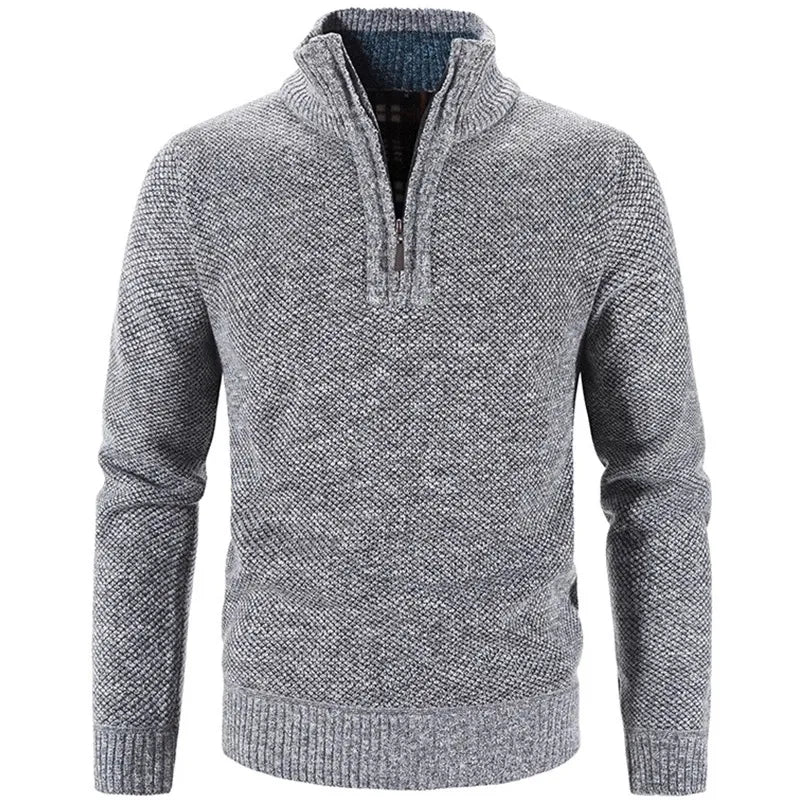 Aymeric | Pullover mit halbem Reißverschluss