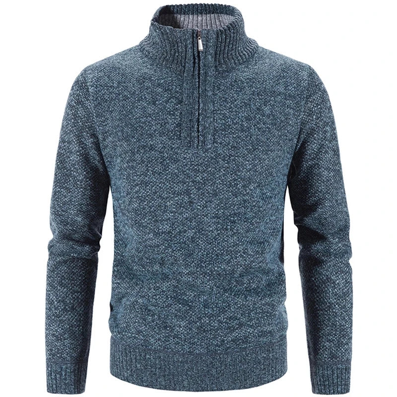 Aymeric | Pullover mit halbem Reißverschluss