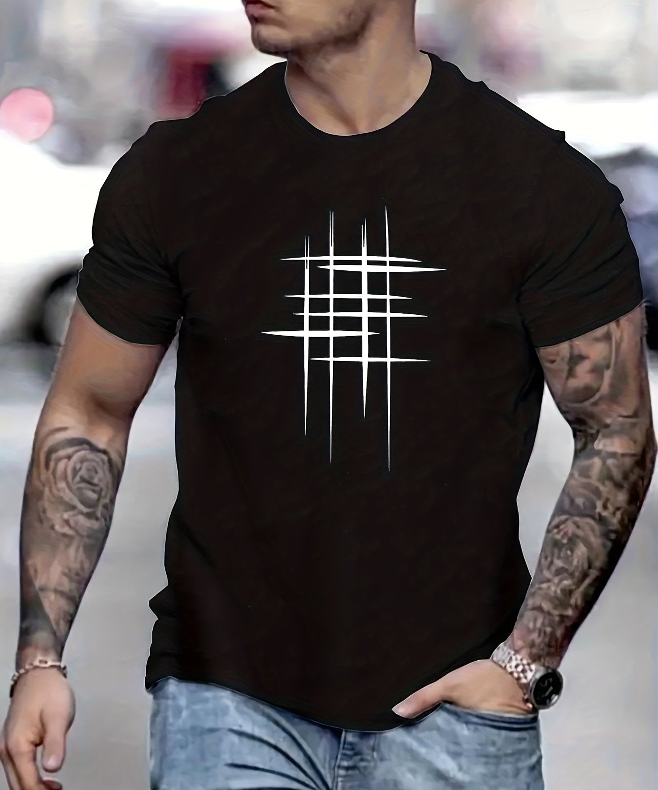 Frédéric | Elegantes Rundhals-T-Shirt mit