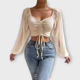 Jacqueline - Vielseitige Abendbluse