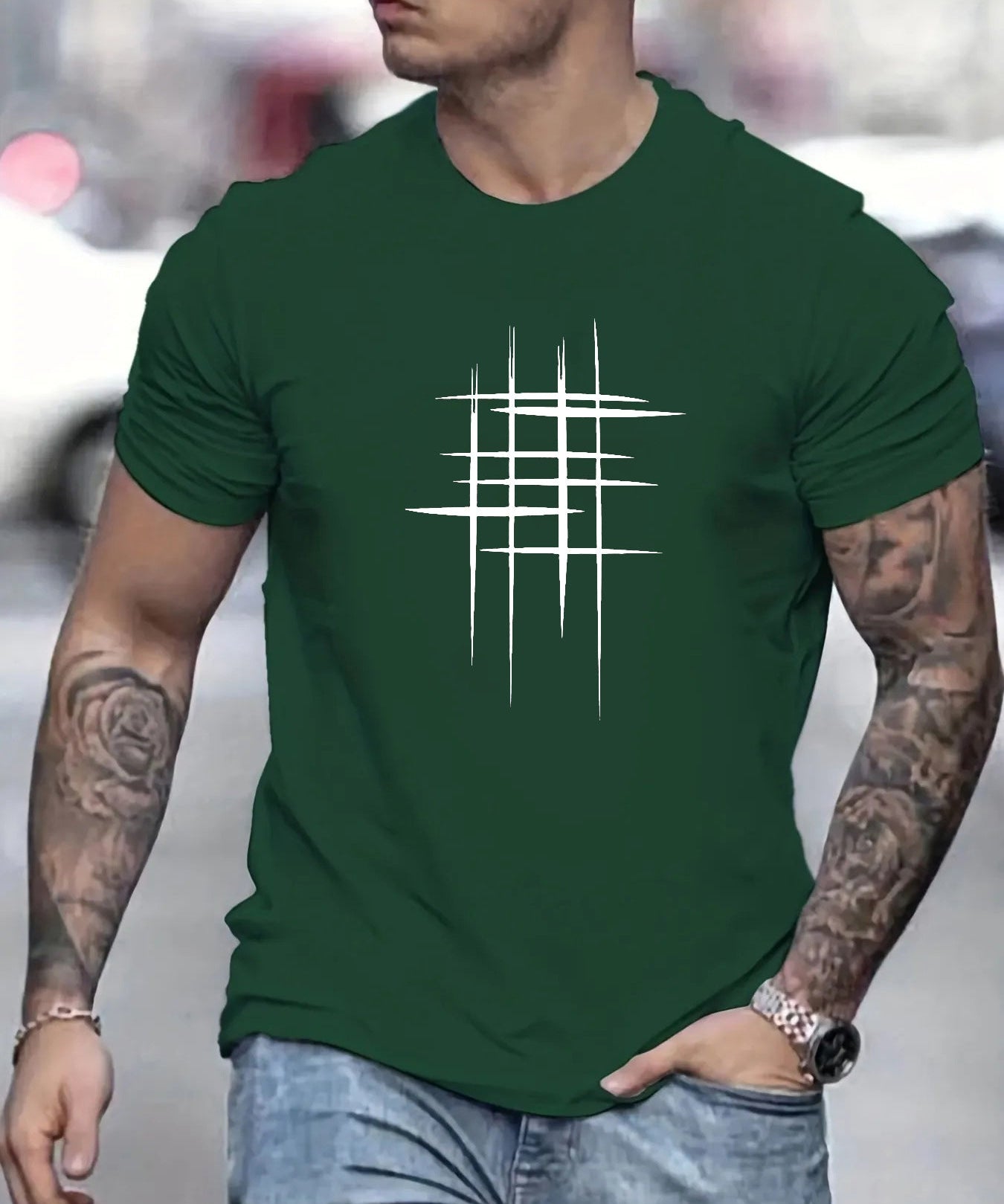 Frédéric | Elegantes Rundhals-T-Shirt mit