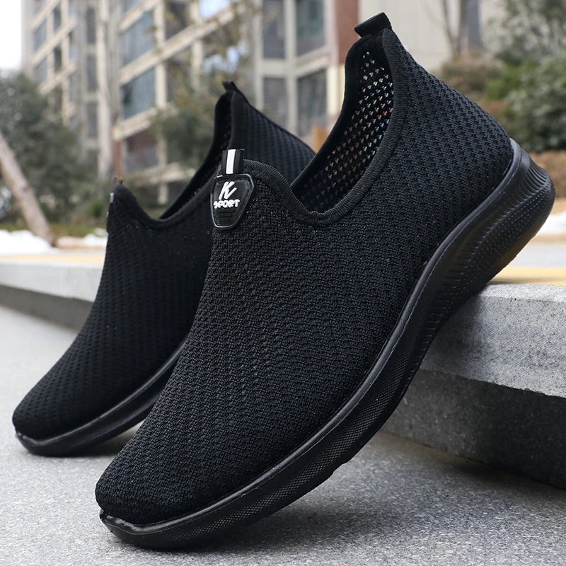 Ultra-Komfort Atmungsaktive Schuhe: Schwarz — Entspannung