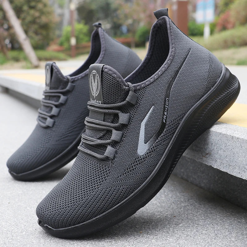 Ultra-Komfort Atmungsaktive Schuhe: Schwarz — Sport-Klasse