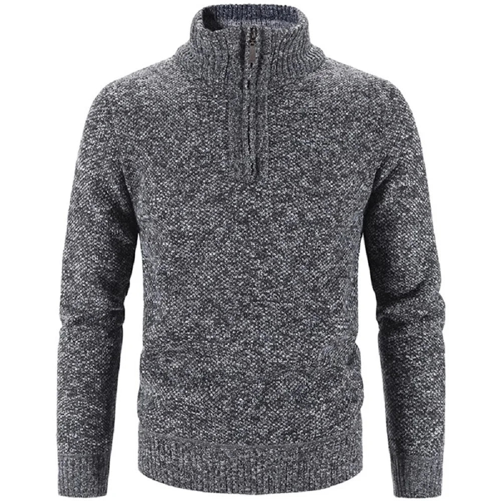 Aymeric | Pullover mit halbem Reißverschluss