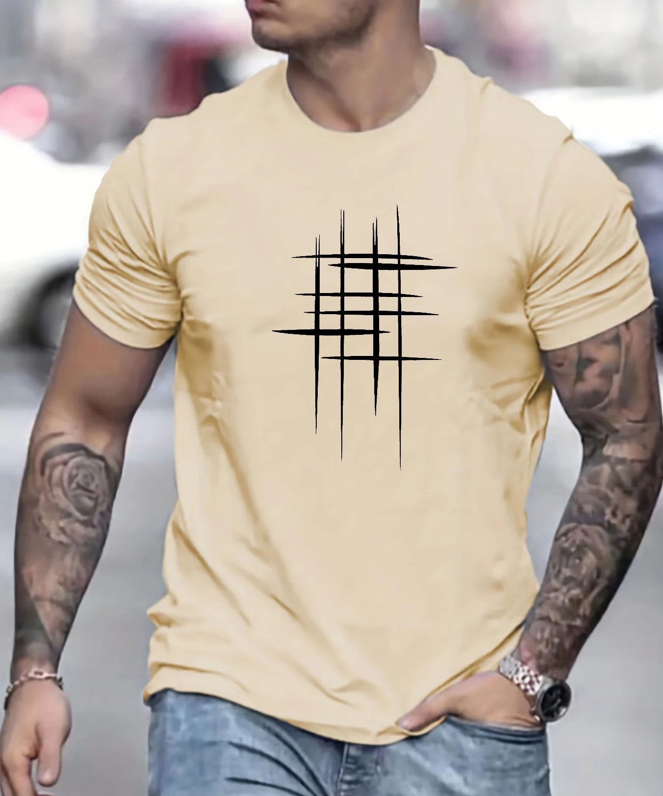 Frédéric | Elegantes Rundhals-T-Shirt mit