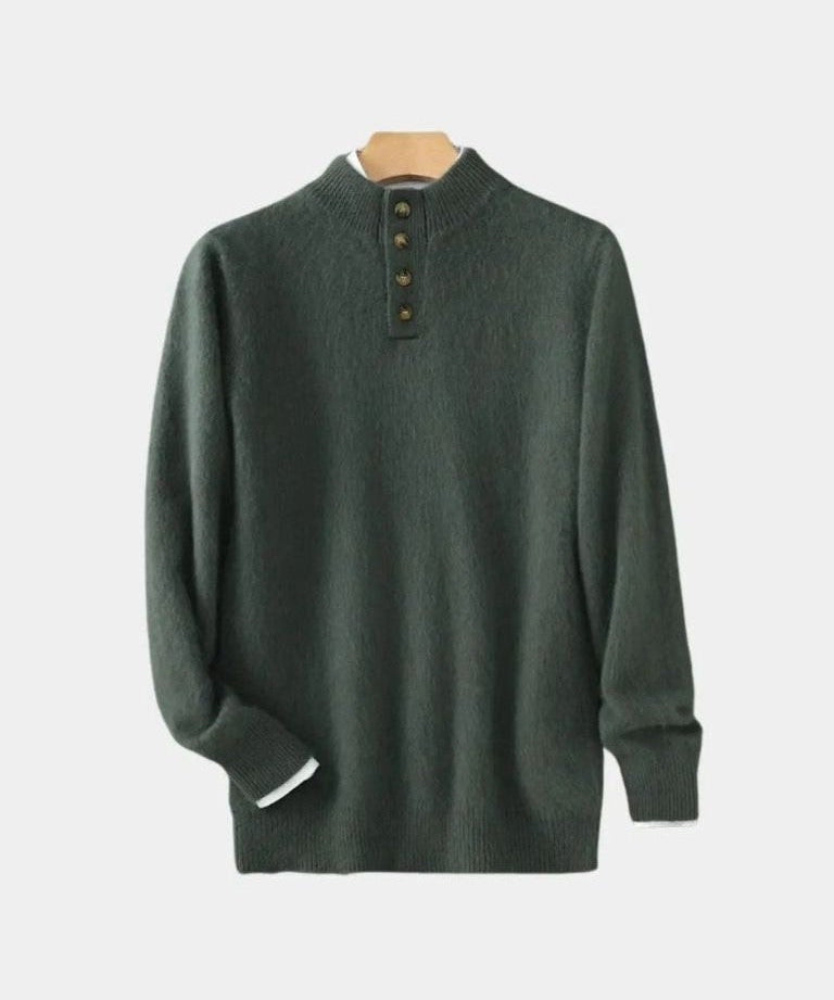 Valdemar | Strickmantel mit Gürtel