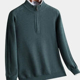 Vilhelm | Basic Pullover mit Halb-Zip