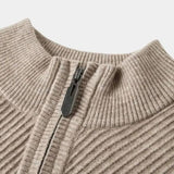 Vilhelm | Basic Pullover mit Halb-Zip