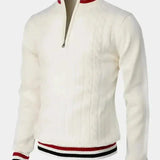 William | Basic Pullover mit Stehkragen