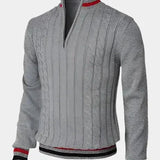 William | Basic Pullover mit Stehkragen