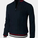William | Basic Pullover mit Stehkragen