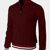 William | Basic Pullover mit Stehkragen