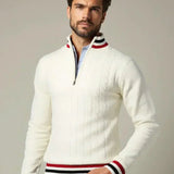 William | Basic Pullover mit Stehkragen