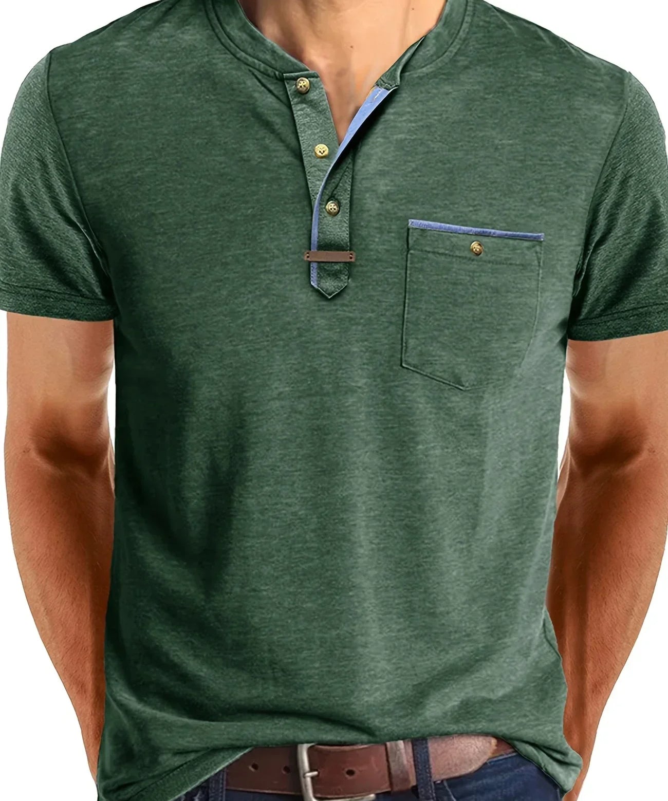 Geoffroy | Elegantes Rundhals-T-Shirt mit