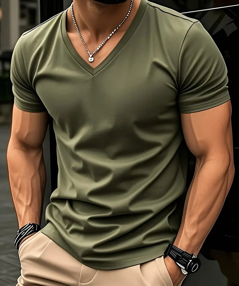 Dorian | Stylisches T-Shirt mit kurzen Ärmeln