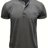 Geoffroy | Elegantes Rundhals-T-Shirt mit