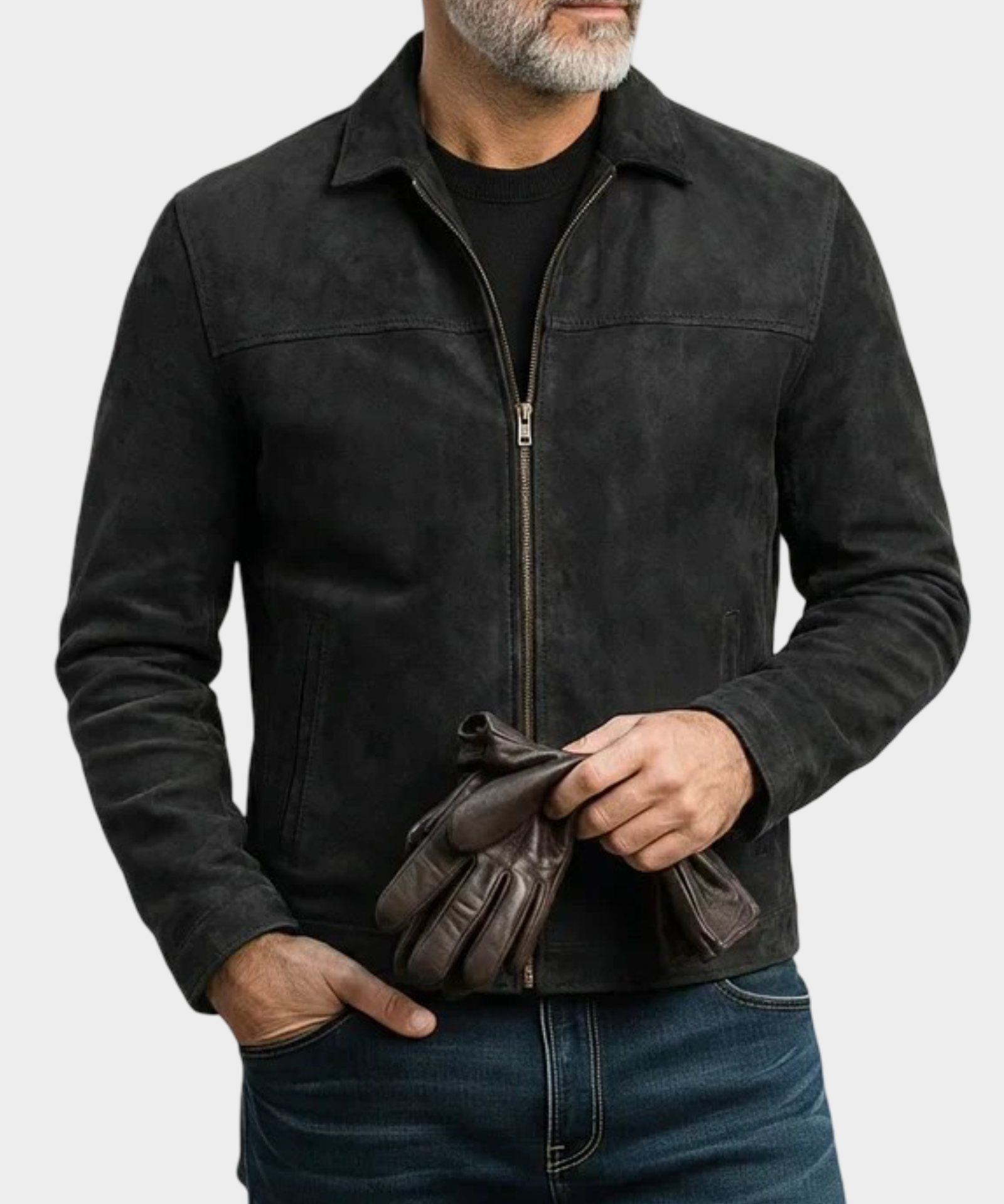 Mathis | Wildleder-Effekt Jacke