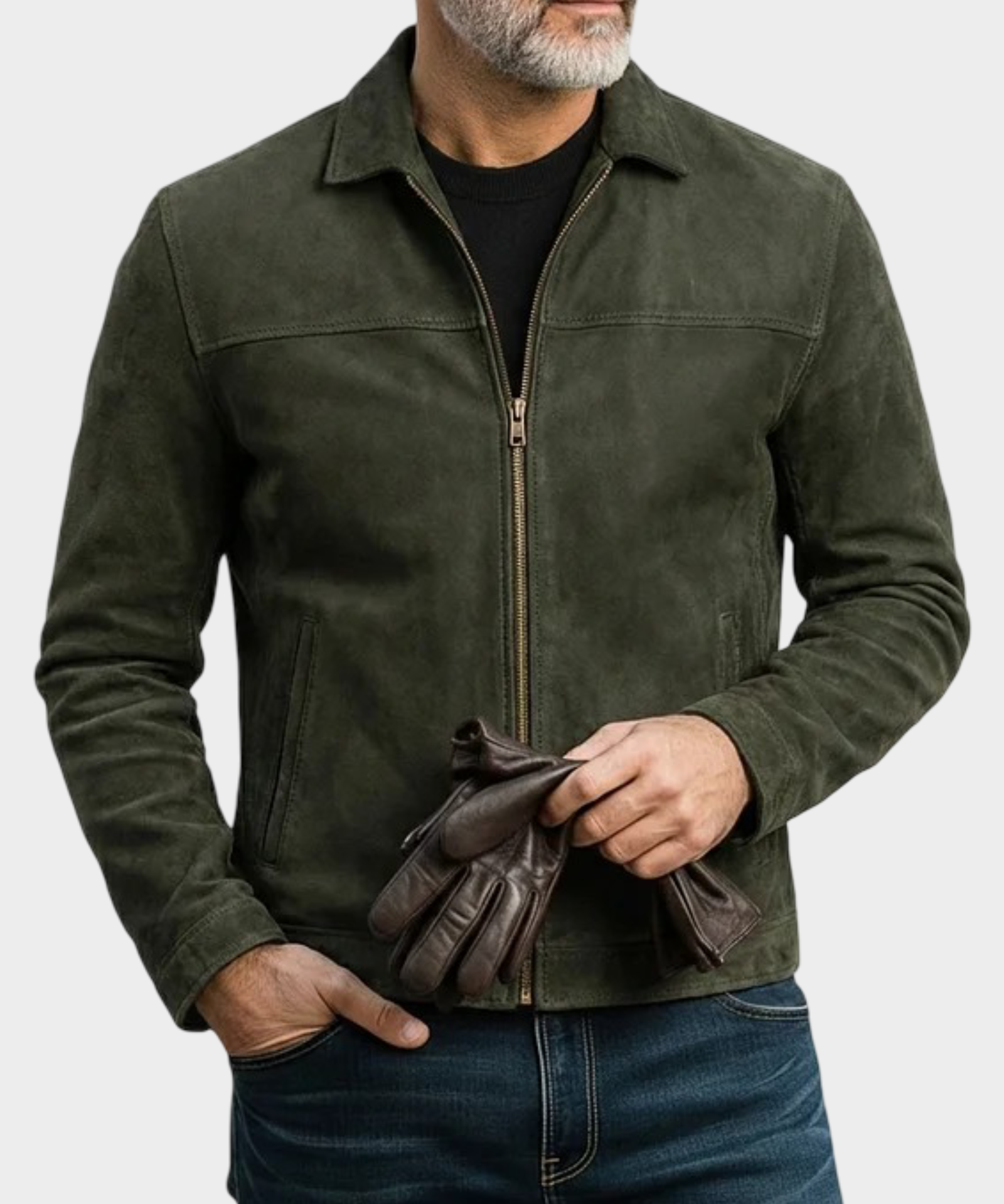 Mathis | Wildleder-Effekt Jacke